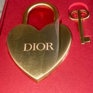 Dior Heart Lock abd key NIB
